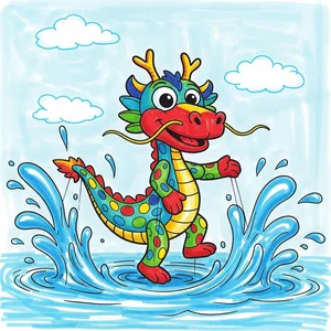 Vietnamese Water Puppetry Art: Traditional Cultural Paintings Gallery - image 2