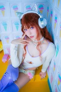 Y2K Cyber Cat Vibes: A Futuristic Fashion Journey with Coser Ely_eee - image 10