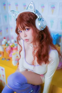 Y2K Cyber Cat Vibes: A Futuristic Fashion Journey with Coser Ely_eee - image 5