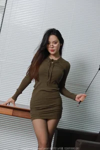 Elegant Office Style with TuTu: Glasses and Hip-Hugging Skirt Gallery by IESS - image 32