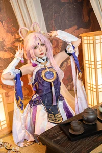 Divine Wisdom and Aesthetic Perfection: PoppaChan’s Fu Xuan Cosplay Masterpiece from Honkai: Star Rail - image 14