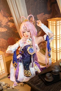 Divine Wisdom and Aesthetic Perfection: PoppaChan’s Fu Xuan Cosplay Masterpiece from Honkai: Star Rail - image 8