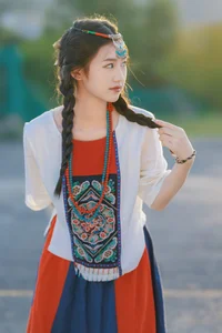 YiTuYu Art Language Vol.4684: Exploring the Grace of Seven in Digital Portraiture - image 3