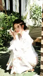 VGU No.176: Discover the Serene Charm of an Asian Beauty in a Traditional Kimono - image 7
