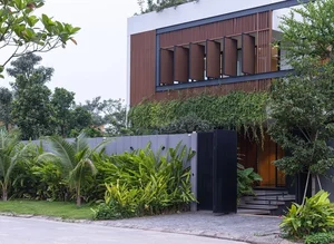 Unique Square Sticky Rice Cake Inspired Villa in Bac Giang: A Green Architectural Marvel - image 3