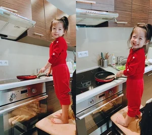 Le Quyen’s Son Prepares Gourmet Meal, Showcasing Down-to-Earth Upbringing - image 12