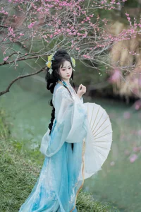 Ethereal Hanfu Beauty in Meiling Plum Forest - YiTuYu Vol.8870 Jiao Yi Zhi Sui Sui - image 19