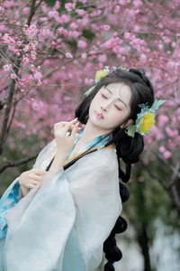 Ethereal Hanfu Beauty in Meiling Plum Forest - YiTuYu Vol.8870 Jiao Yi Zhi Sui Sui - image 29