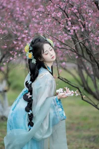 Ethereal Hanfu Beauty in Meiling Plum Forest - YiTuYu Vol.8870 Jiao Yi Zhi Sui Sui - image 6