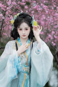 Ethereal Hanfu Beauty in Meiling Plum Forest - YiTuYu Vol.8870 Jiao Yi Zhi Sui Sui - image 0