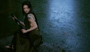 YiTuYu Art Language Vol.6809 Featuring the Graceful Chinese Model Xi Xi - image 4