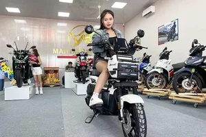 A Close Look at the Unique Honda Square X125 Scooter in Ca Mau - image 1